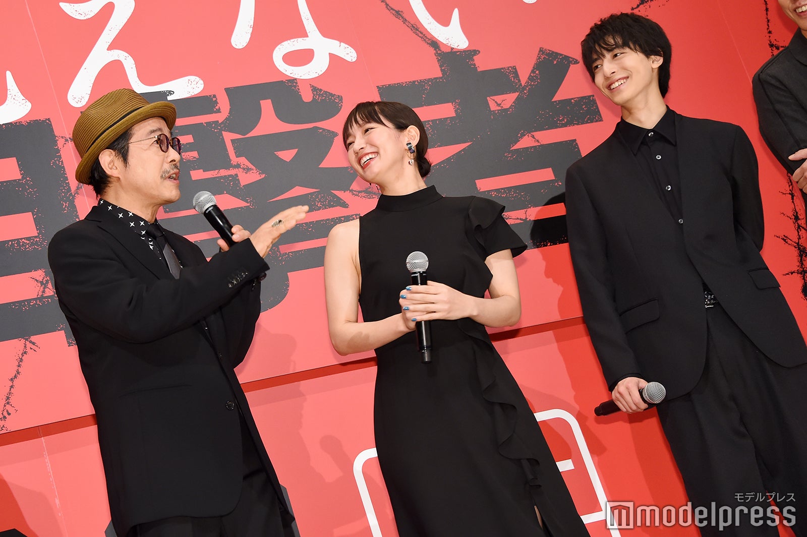 田口トモロヲ、吉岡里帆、高杉真宙（C）モデルプレス