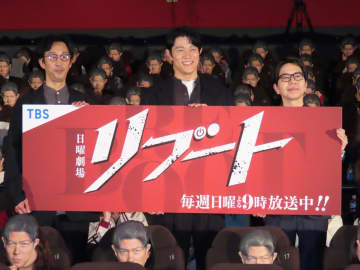 鈴木亮平 日曜劇場「リブート」が早くも大反響「頭と心を使いすぎて、げっそり」一人二役に挑み「追い詰める方も、追い詰められる方もやってるんで怖い」