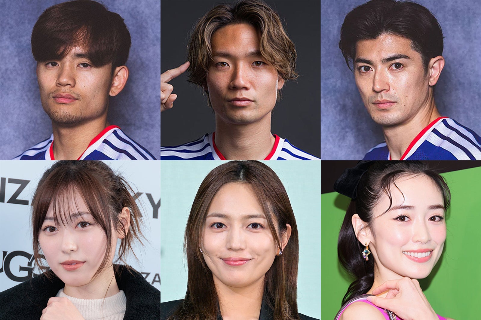 【サッカー選手×女優の結婚まとめ】久保建英＆福原遥・板倉滉＆川口春奈・谷口彰悟＆泉里香ら