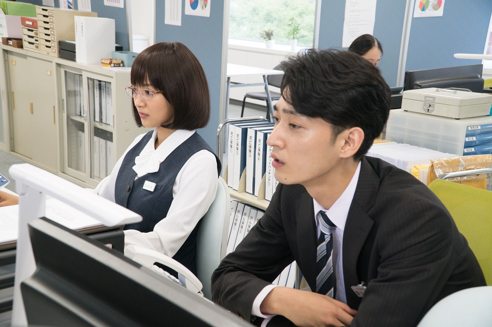 夏菜、上杉柊平 （画像提供：AbemaTV）