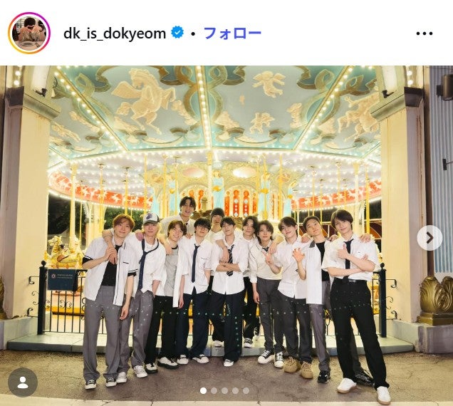 DK（ドギョム）instagramより