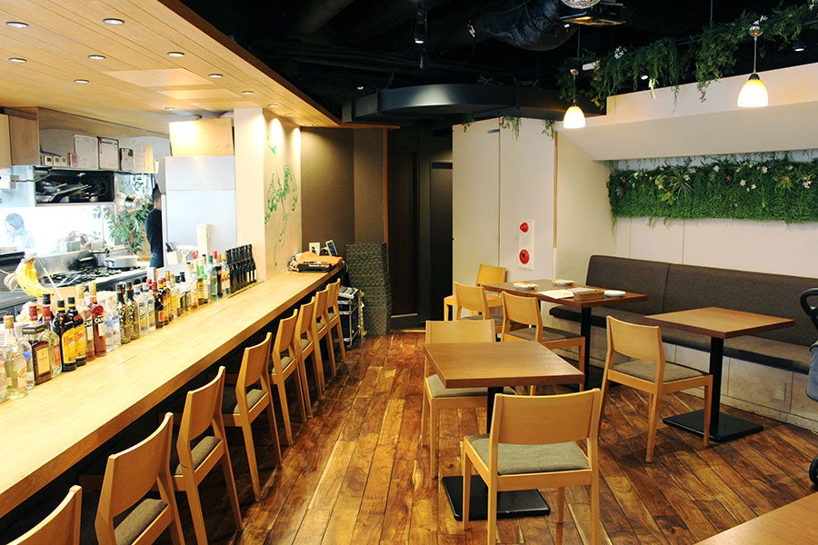 Banks cafe & dining渋谷内観