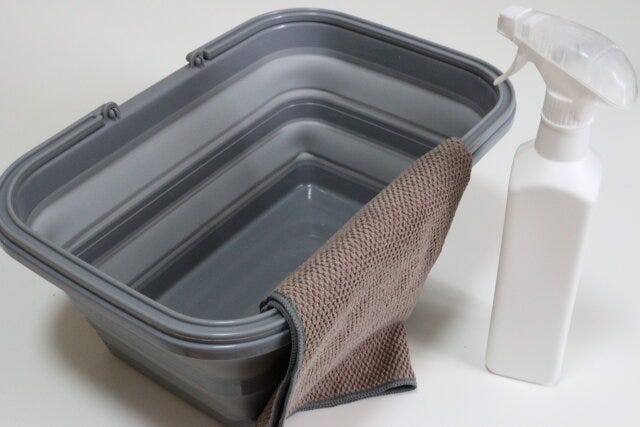 ダイソーの折りたたみソフトバスケット(9.35L)6 ダイソーの折りたたみソフトバスケット(9.35L)6