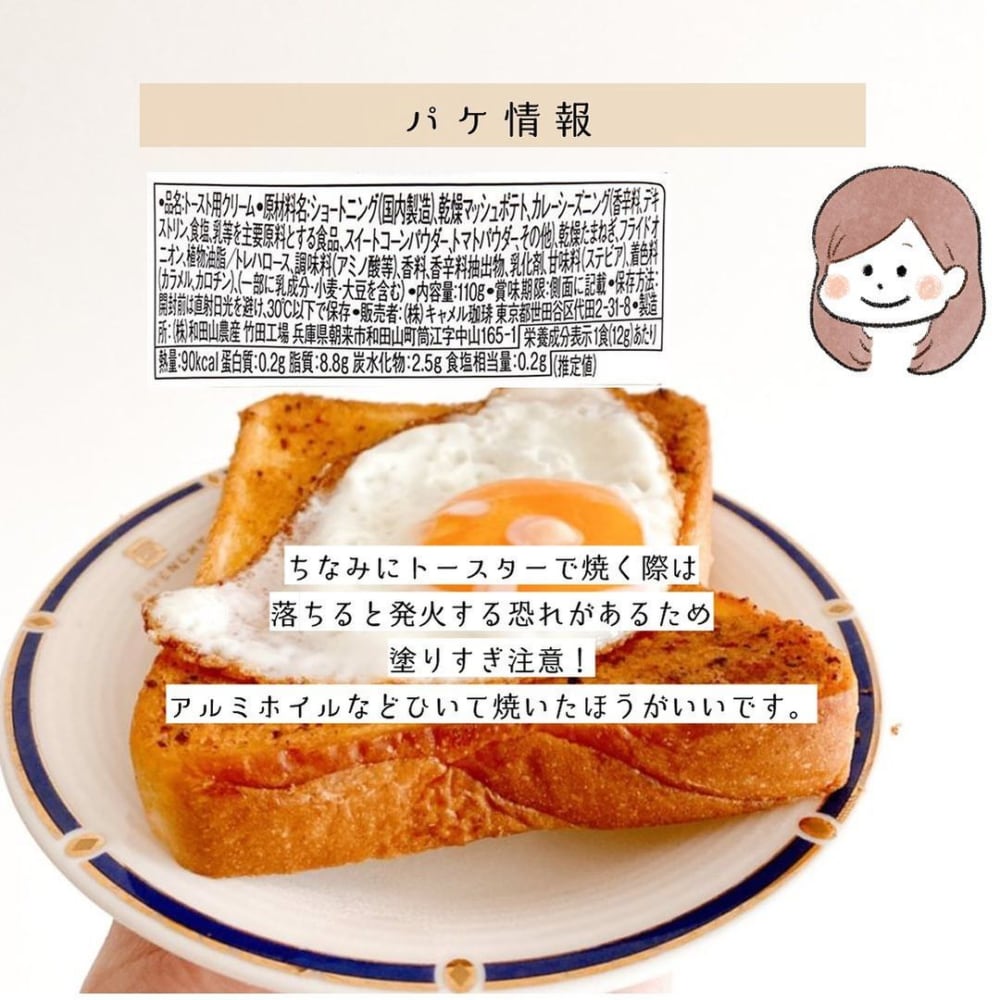 「塗って焼いたらカレーパン」