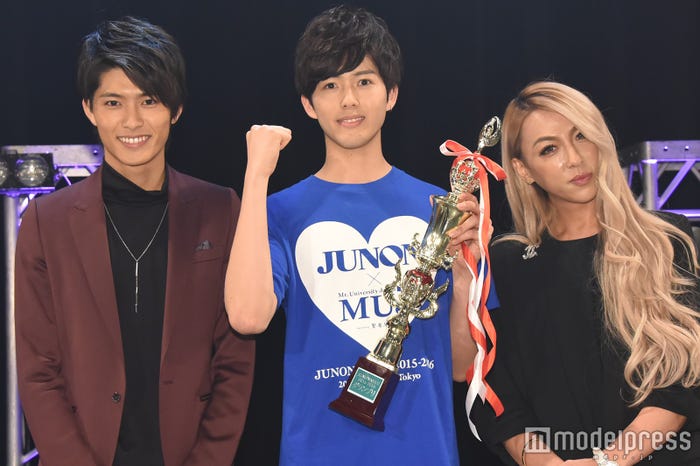 (左から)西川俊介、高梨将さん、GENKING(C)モデルプレス