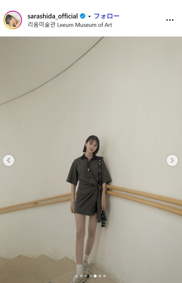 志田彩良Instagramより