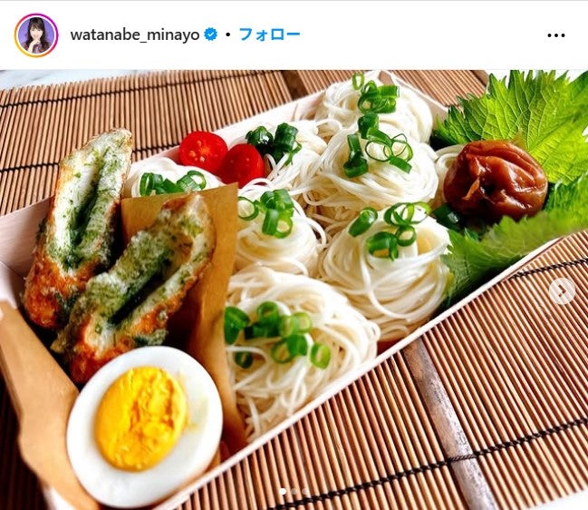 渡辺美奈代Instagramより