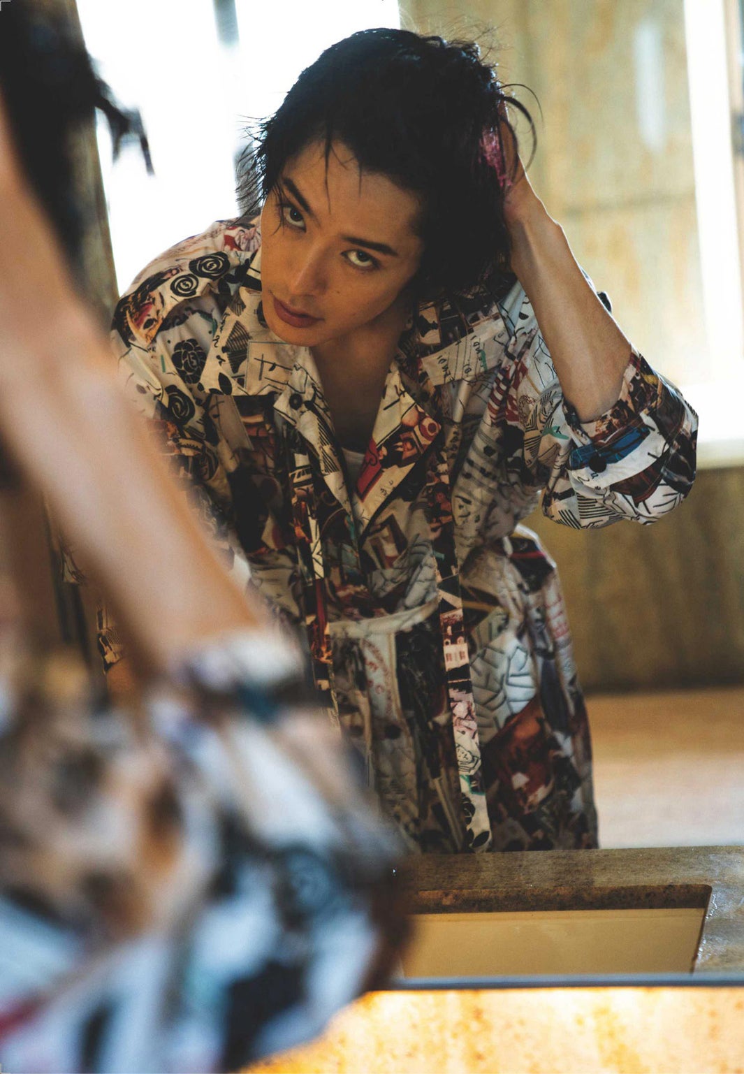 塩野瑛久／「Audition blue」12月号より（画像提供：白夜書房）