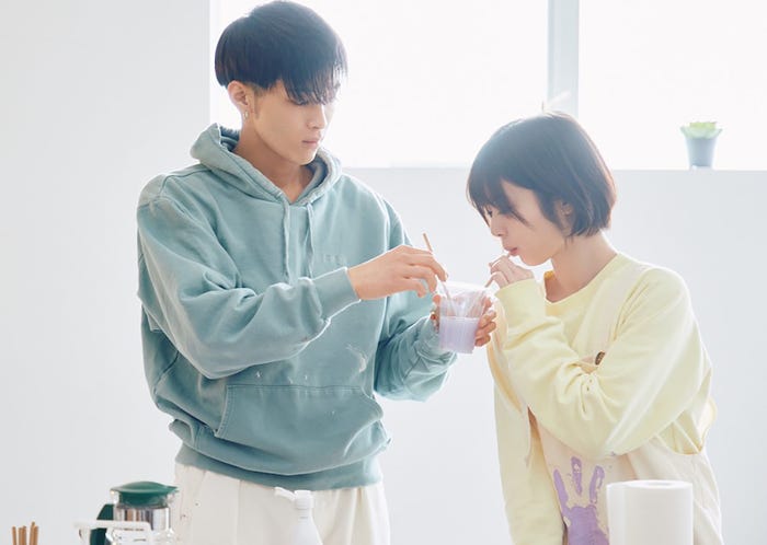 松本怜生、ゆな「彼とオオカミちゃんには騙されない」第8話(C)AbemaTV, Inc.