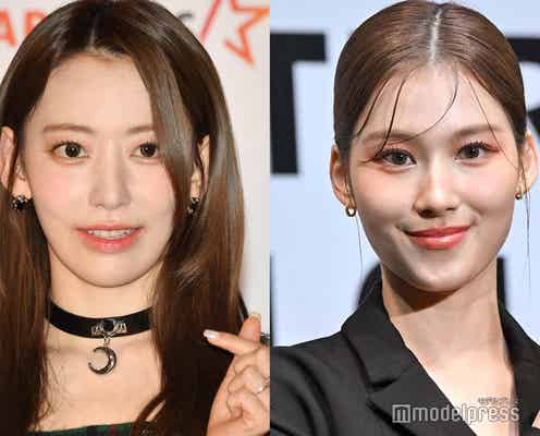 TWICEサナ、LE SSERAFIM・SAKURAの“手作り帽子”着用ショット公開「待ってました」「念願のコラボ」と反響続々
