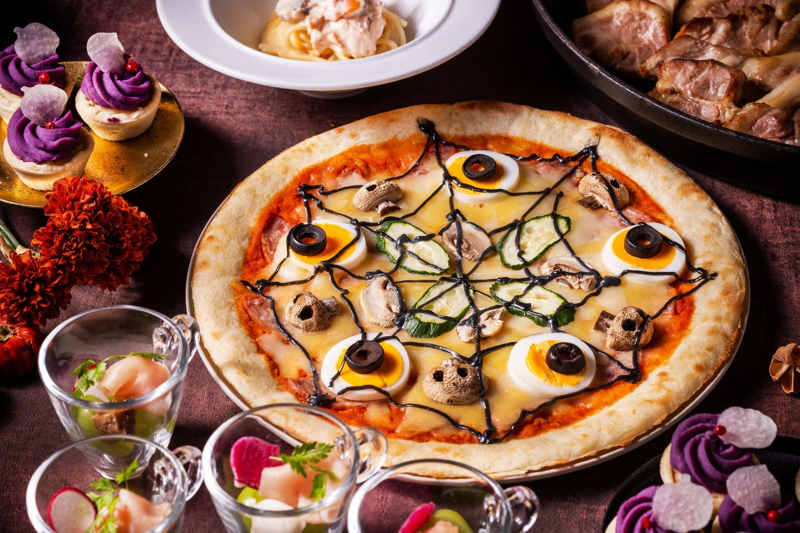 ハロウィーン＆シャインマスカットスイーツブッフェ／提供画像