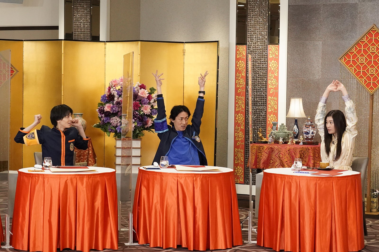 高杉真宙、矢部浩之、篠原涼子（C）日本テレビ