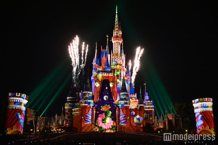 画像3 45 ディズニー 新キャッスルプロジェクション初お披露目 ディズニー ギフト オブ クリスマス モデルプレス