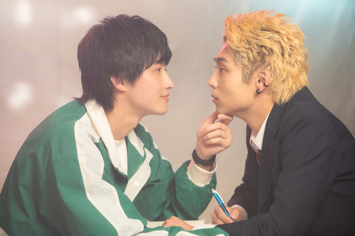 岐洲匠、八村倫太郎「佐原先生と土岐くん」第1話より(C)「佐原先生と土岐くん」製作委員会・MBS