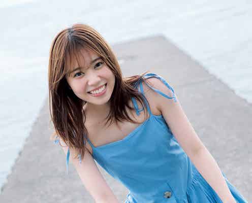 伊達さゆり、鮮やかワンピで色白素肌輝く