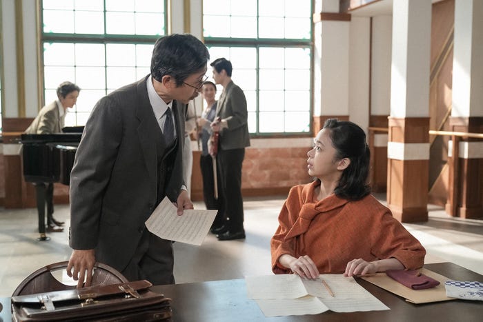 野田晋市、趣里「ブギウギ」第36話(C)NHK