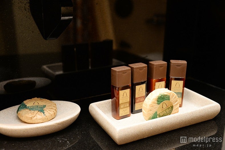 海洋成分入りのオリジナルアメニティー