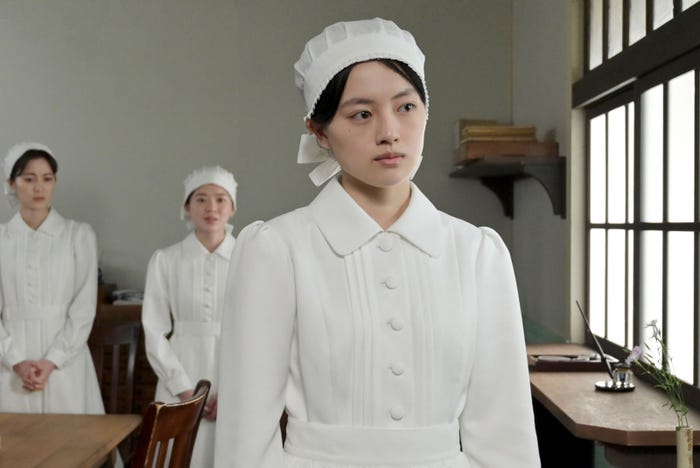 上坂樹里「風、薫る」第75話(C)NHK