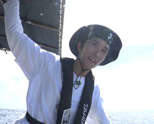 SixTONES田中樹、釣り初挑戦で勝負 岡村隆史からは呆れ顔も
