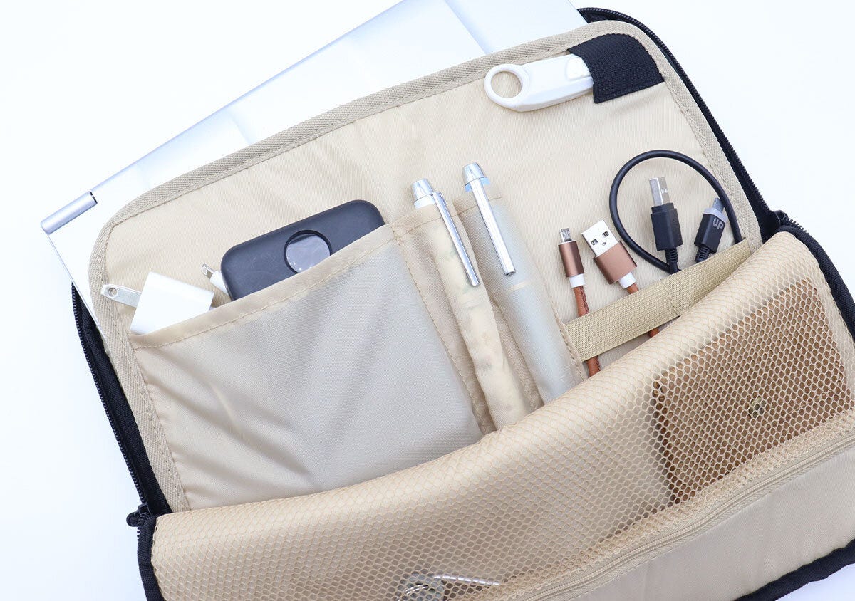 宝島社雑誌付録のMonoMax4月号増刊のIncase（インケース）収納上手になれる！マルチケース7