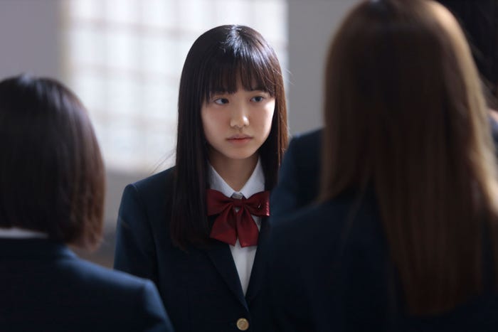 芦田愛菜「最高の教師 1年後、私は生徒に■された」第1話より(C)日本テレビ