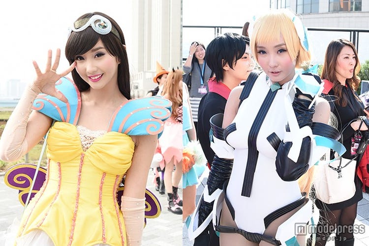 画像1 5 お台場巨大ハロウィン 圧倒的存在感を発揮したアジア人気no 1コスプレイヤー モデルプレス