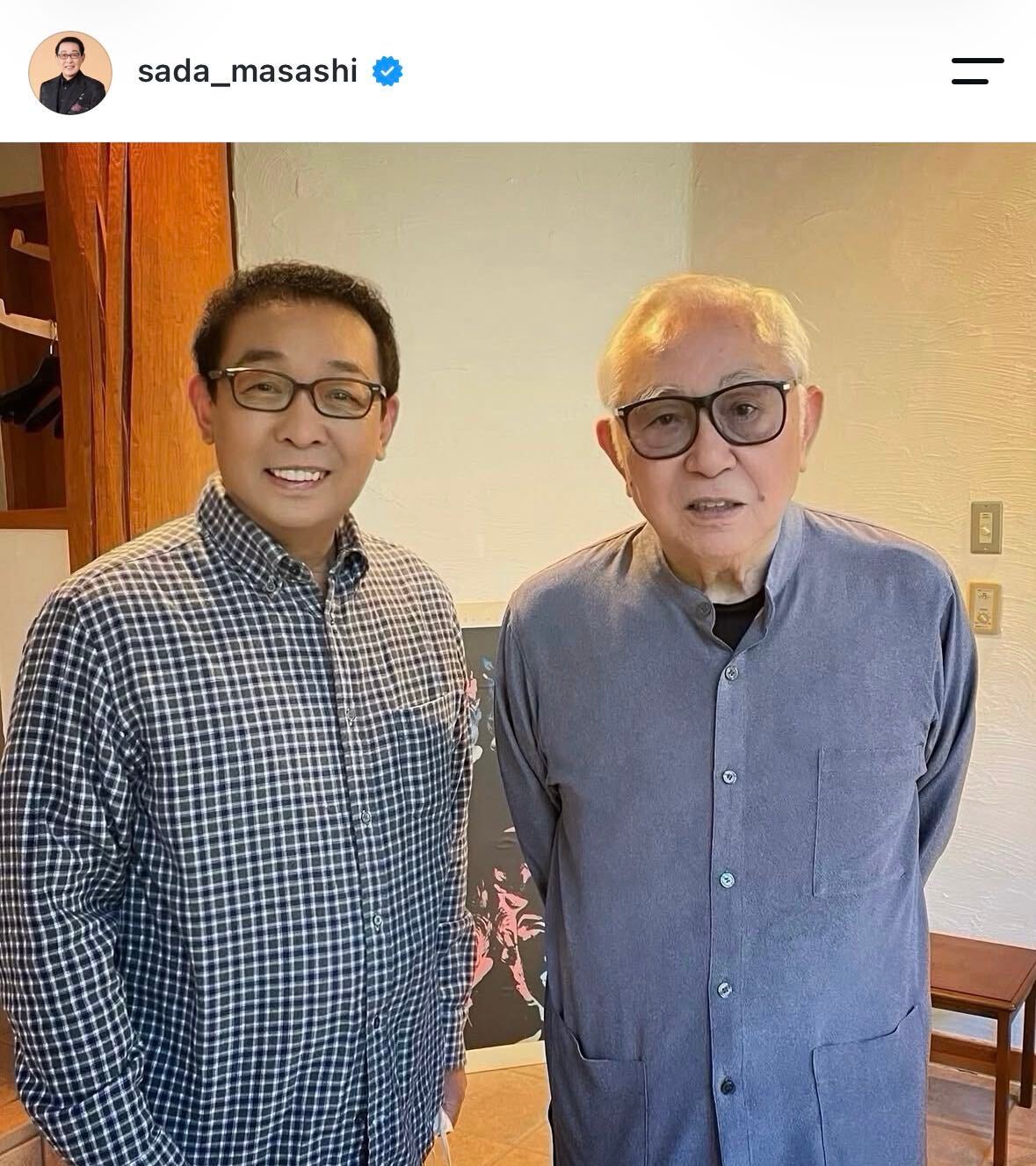 さだまさしInstagramより