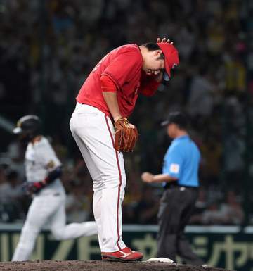 広島・床田 背信7失点KO「普通にボコボコに打たれた」 前回の圧倒勝利「今回は通用しなかった感じ」