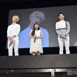 （左から）真野恵里菜、坂口健太郎、miwa、竜星涼、泉澤祐希／舞台挨拶より（C）モデルプレス