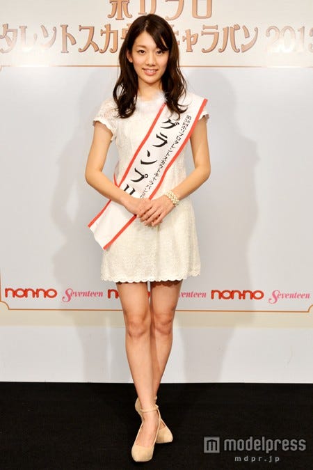 「ホリプロタレントスカウトキャラバン2013」グランプリに輝いた佐藤美希さん