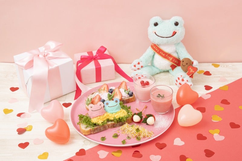 「かえるのピクルス」期間限定カフェが新宿にオープン　バレンタインプレートやチョコフォンデュなど