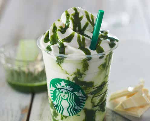 スタバ、抹茶×ホワイトチョコの濃厚ドリンク2種登場