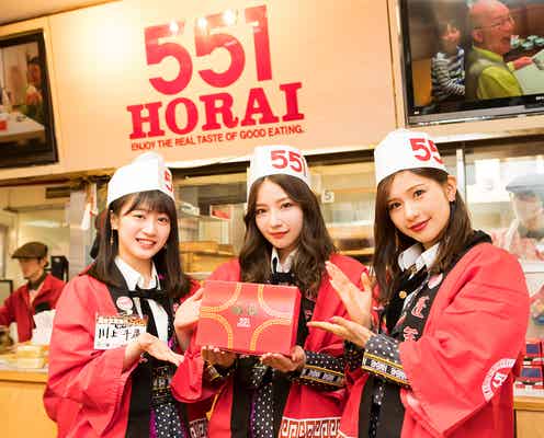 NMB48、初の試み「メンバー自身もお祭り騒ぎ」大阪・なんばを“1日ジャック”<難波正座祭り>