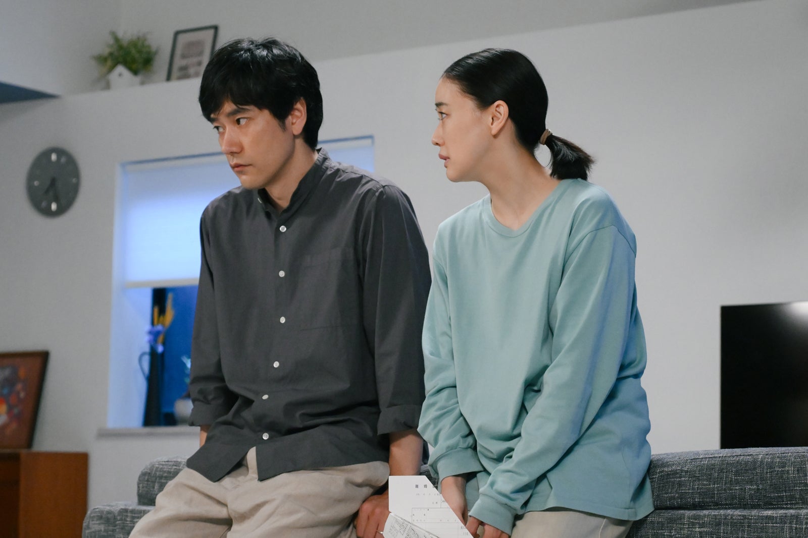 松山ケンイチ、蒼井優「Tシャツが乾くまで」（C）TBS
