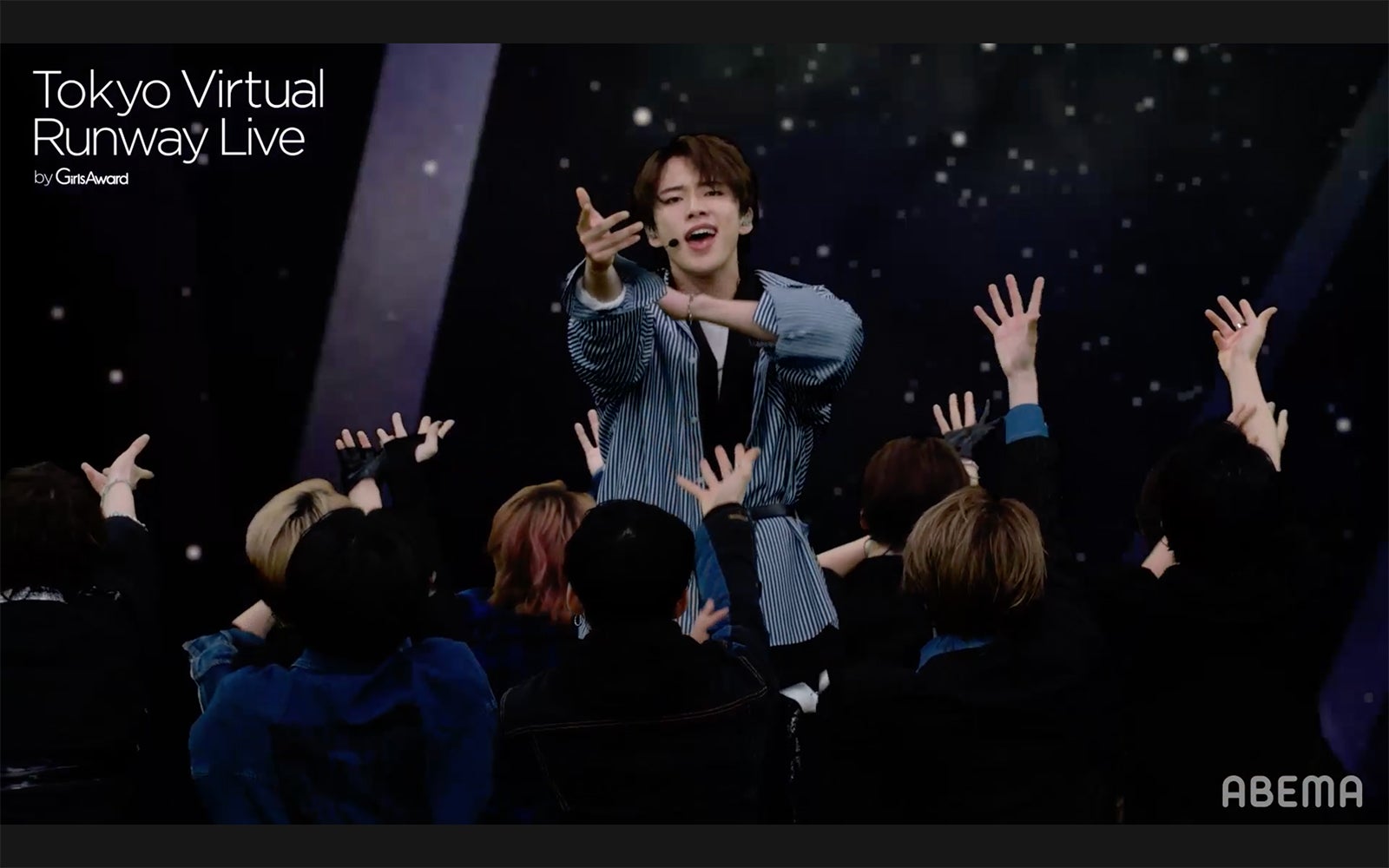 JO1（C）Tokyo Virtual Runway Live by GirlsAward（C）AbemaTV, Inc.