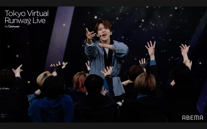 JO1(C)Tokyo Virtual Runway Live by GirlsAward(C)AbemaTV, Inc.