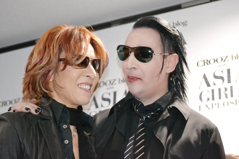 YOSHIKI、マリリン・マンソン