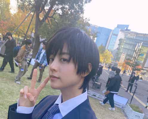 山本美月、男装ショット披露に驚きの声「かっこいい」「瀬戸君に似てる」