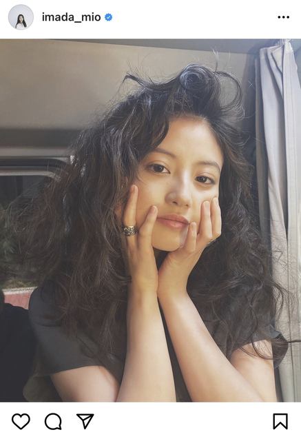 こんな似合う人初めて見た 天才的に可愛い 今田美桜の くるくる ヘアが話題 モデルプレス こんな似合う人初めて見た 天才的に可愛い 今田美桜の くるくる ヘアが話題 モデルプレス