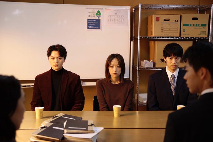 瀬戸康史、井上真央、渡辺大知「再会~Silent Truth~」第3話(C)テレビ朝日