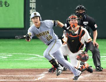 阪神・中川吠えた！プロ初タイムリー「うれしかった」今季8打席目 逆転呼ぶ気迫ヘッスラも