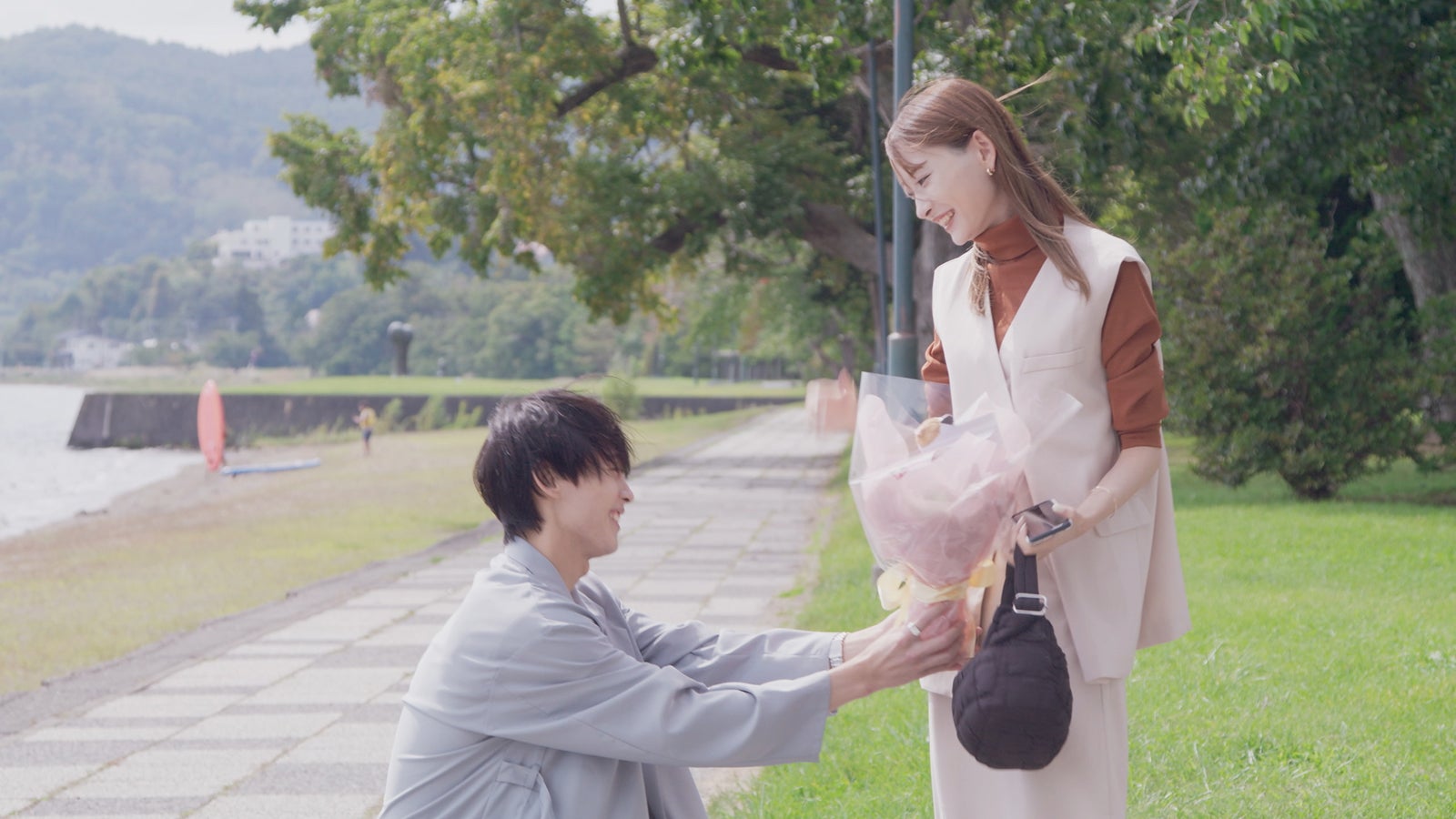 きょうへい、ありさ「ラブ トランジット」第7話（C）2023 Amazon Content Services, LLC or its Affiliates. All Rights Reserved.