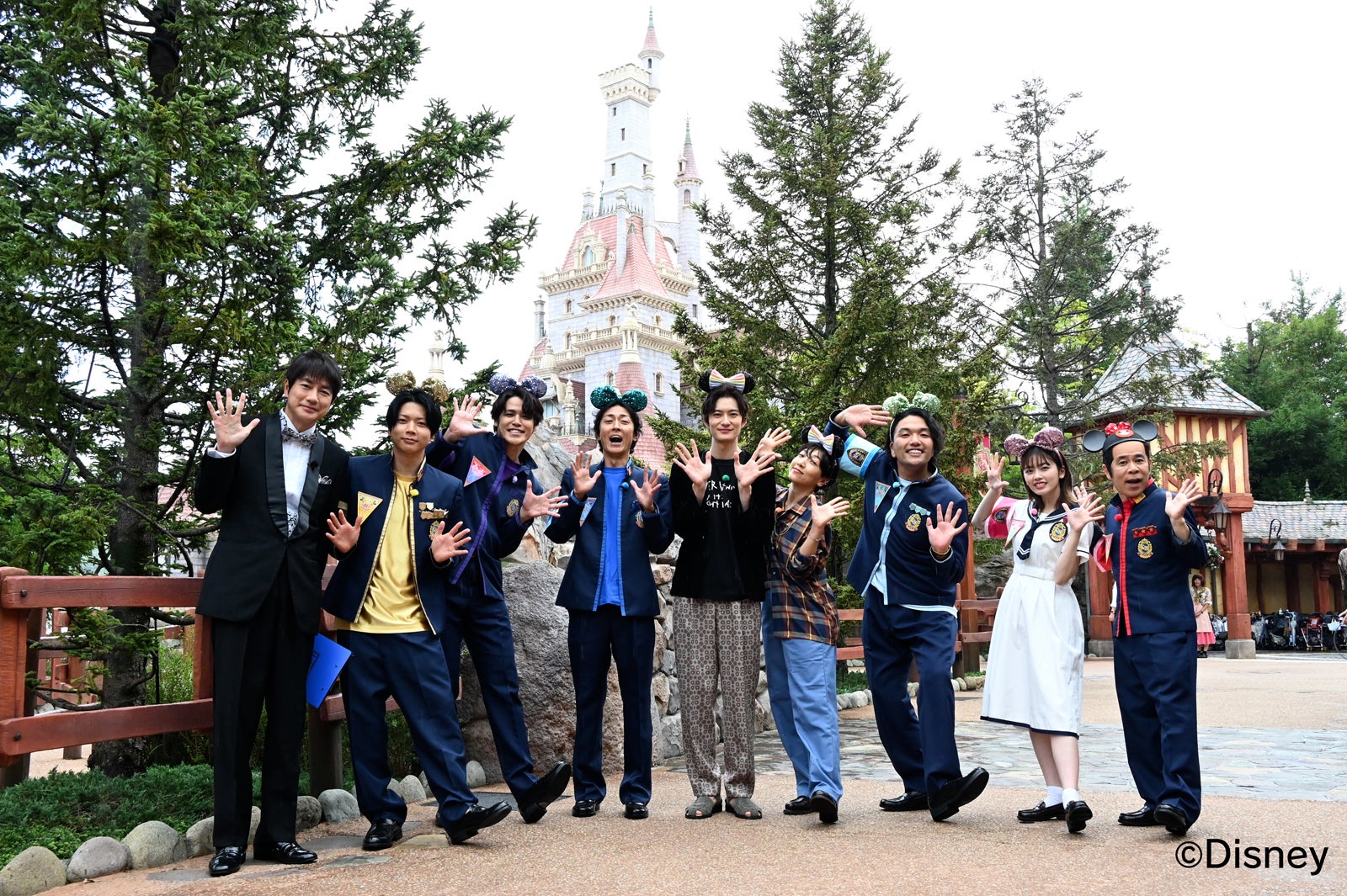 羽鳥慎一、増田貴久、宮野真守、矢部浩之、岡田将生、安藤サクラ、盛山晋太郎、小芝風花、岡村隆史（C）日本テレビ