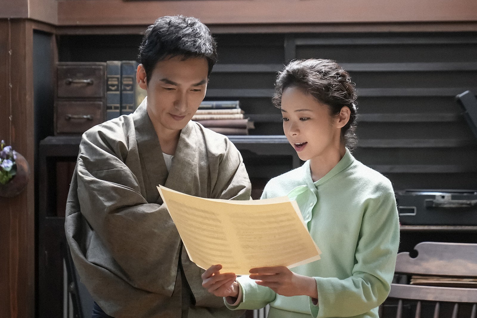 草なぎ剛、趣里「ブギウギ」第104話（C）NHK