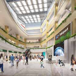 「三井ショッピングパーク ららぽーとTOKYO-BAY North Gate」内観CG