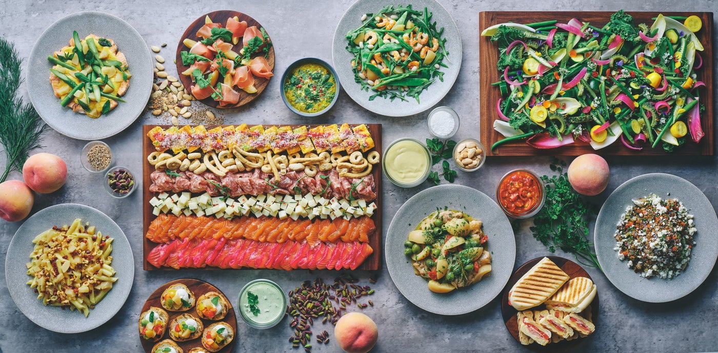 Craft Your Waffle Cone～ピーチ＆アイスクリーム スイーツビュッフェ ～／提供画像