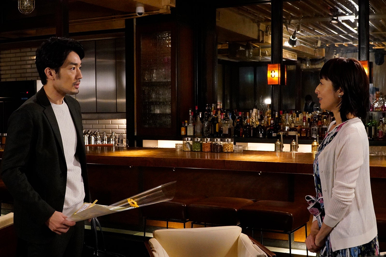 大谷亮平、高岡早紀（画像提供：東海テレビ）