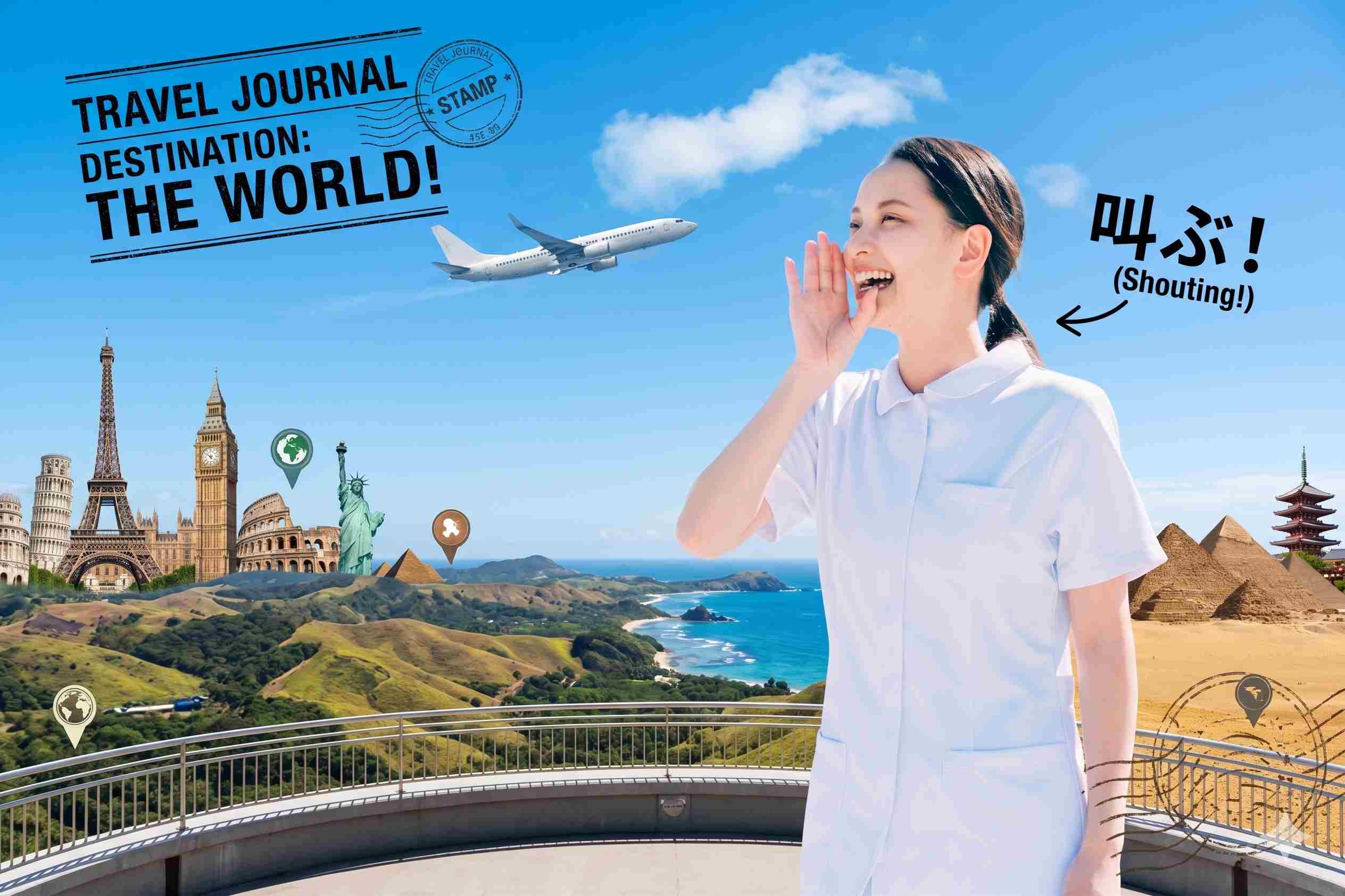 看護師マリリンが愛を叫ぶ！「やりたい」を諦めない12日間の弾丸世界一周の旅 その3