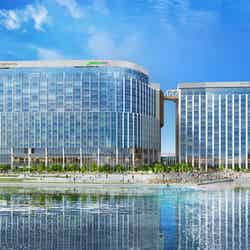 安治川側 外観パース(画像提供:合同会社桜島開発)