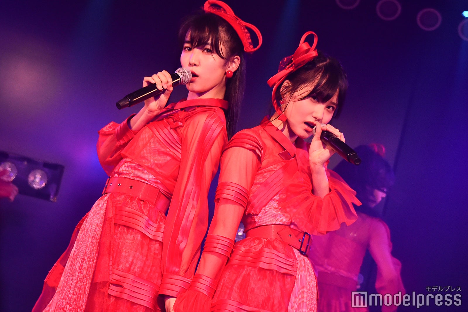 下尾みう、前田彩佳／AKB48岡部チームA「目撃者」公演（C）モデルプレス